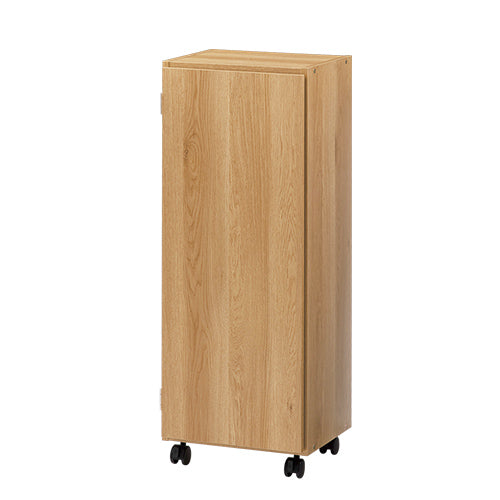 あずき　様　オーダー家具 オーダーすき間ラック ロータイプ〔扉付き〕幅22～24cm 扉付き