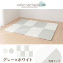 プレイマット〔140×200cm〕 プレイマット 140×200cm 折りたたみ シームレス キッズマット 掃除しやすい フロアマット おしゃれ 厚さ3.2cm 騒音防止 抗菌 防臭 ホルムアルデヒド ぼん家具