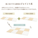 プレイマット〔140×200cm〕 プレイマット 140×200cm 折りたたみ シームレス キッズマット 掃除しやすい フロアマット おしゃれ 厚さ3.2cm 騒音防止 抗菌 防臭 ホルムアルデヒド ぼん家具