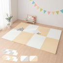 プレイマット〔120×160cm〕 プレイマット 120×160cm 折りたたみ シームレス キッズマット 掃除しやすい フロアマット おしゃれ 厚み3.2cm 騒音防止 抗菌 防臭 ホルムアルデヒド ぼん家具