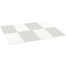 プレイマット〔120×160cm〕 プレイマット 120×160cm 折りたたみ シームレス キッズマット 掃除しやすい フロアマット おしゃれ 厚み3.2cm 騒音防止 抗菌 防臭 ホルムアルデヒド ぼん家具