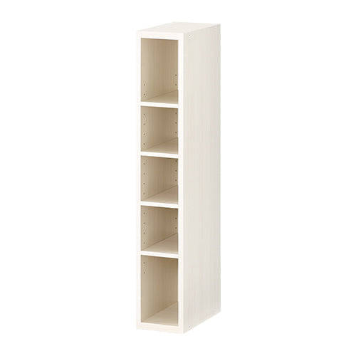 ぼん家具 オーダーすき間ラック ロータイプ オープン 幅15～19cm