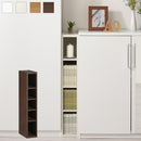 オーダーすき間ラック ロータイプ〔オープン〕幅15～19cm オーダー 本棚 収納 隙間 15～19cm 収納棚 ロータイプ スリム 木製 おしゃれ 北欧 隙間家具 ぼん家具