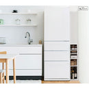 オーダーすき間ラック ロータイプ〔オープン〕幅25～29cm オーダー 本棚 収納 隙間 25～29cm 収納棚 ロータイプ スリム 木製 おしゃれ 北欧 隙間家具 ぼん家具