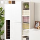 オーダーすき間ラック ハイタイプ〔オープン〕幅30～34cm オーダー 本棚 収納 隙間 30～34cm 収納棚 ハイタイプ スリム 木製 おしゃれ 北欧 隙間家具 ぼん家具