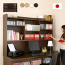 BONワイドデスク専用上置棚　幅180cm  ぼん家具