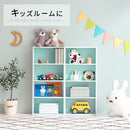 スリム多目的ラック〔4段〕 薄型収納ラック 4段 奥行スリム コミック最大104冊収納 ぼん家具