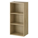 カラーボックス 3段 固定棚 スリムタイプ カラーボックス 3段 深型 横置き可 コミック最大216冊収納 ぼん家具