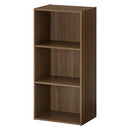 カラーボックス 3段 固定棚 スリムタイプ カラーボックス 3段 深型 横置き可 コミック最大216冊収納 ぼん家具