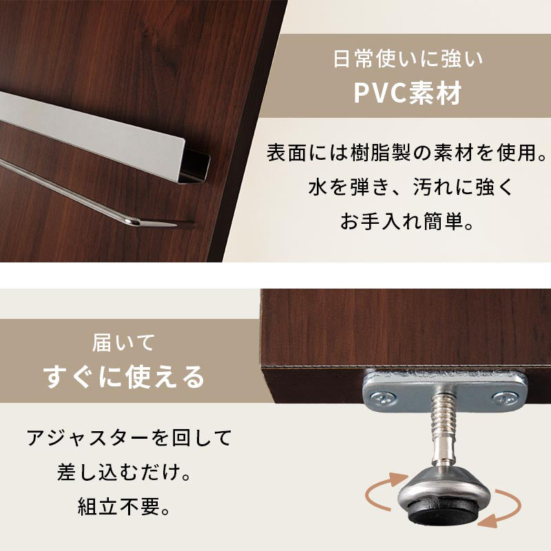 ぼん家具 ウッドマガジンラック 5段ワイド おしゃれ 収納家具 本棚