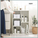 カラーボックス 2列 3段+2段 多目的収納ラック 3段＋2段 深型 横置き可 2列収納 A4サイズ 対応 ぼん家具