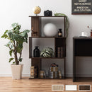 ディスプレイシェルフ〔3段〕 ディスプレイラック S型 3段 オープンラック シェルフ 収納棚 本棚 ディスプレイ 薄型 A4 ぼん家具