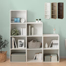 カラーボックス 4段 固定棚 カラーボックス 4段 縦置き 横置き 2WAY A4サイズ対応 ぼん家具