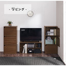 カラーボックス 3段 扉付き カラーボックス 扉付き 3段 収納棚 本棚 雑貨 小物 木目調 ぼん家具