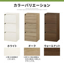 カラーボックス 3段 扉付き カラーボックス 扉付き 3段 収納棚 本棚 雑貨 小物 木目調 ぼん家具
