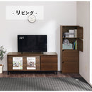 カラーボックス 4段 扉付き カラーボックス 扉付き 4段 収納棚 本棚 雑貨 小物 大容量 木目調 ぼん家具