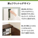 カラーボックス 4段 扉付き カラーボックス 扉付き 4段 収納棚 本棚 雑貨 小物 大容量 木目調 ぼん家具