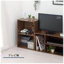 カラーボックス〔2段〕 カラーボックス 2段 深型 横置き可 コミック最大144冊収納 ぼん家具