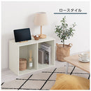 カラーボックス〔2段〕 カラーボックス 2段 深型 横置き可 コミック最大144冊収納 ぼん家具