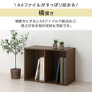 カラーボックス〔2段〕 カラーボックス 2段 深型 横置き可 コミック最大144冊収納 ぼん家具