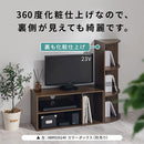 カラーボックス 3段 コーナータイプ カラーボックス コーナー収納 3段 縦置き 横置き 2WAY 360度化粧仕上げ ぼん家具