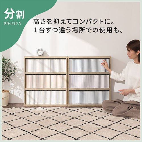 薄型本棚〔2台セット〕