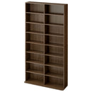 ハイタイプ本棚〔幅90cm〕 本棚 ハイタイプ 8段 可動棚 薄型 収納棚 木目調 ラック コミック 漫画 大容量 ぼん家具