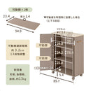 キャスター付き収納ラック