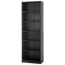 シンプル木製ラック幅60cm 本棚 ハイタイプ 6段 可動棚 木目調 ラック コミック 漫画 大容量 A4サイズ 対応 ぼん家具