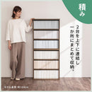 薄型本棚〔2台セット〕