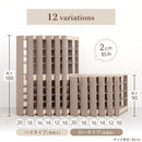 ワゴンラック ロータイプ