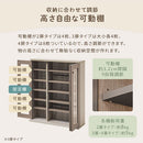 ガラス扉キャビネット