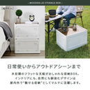 収納ボックス 収納ケース キャスター付 折りたたみ 収納ボックス ミニテーブル 窓付 5面開き 扉付 ロック付 おしゃれ 収納箱 スタッキング ぼん家具