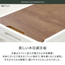 収納ボックス 収納ケース キャスター付 折りたたみ 収納ボックス ミニテーブル 窓付 5面開き 扉付 ロック付 おしゃれ 収納箱 スタッキング ぼん家具