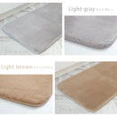 ラビットファー調キッチンマット