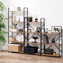 オープンラック 木製×スチール