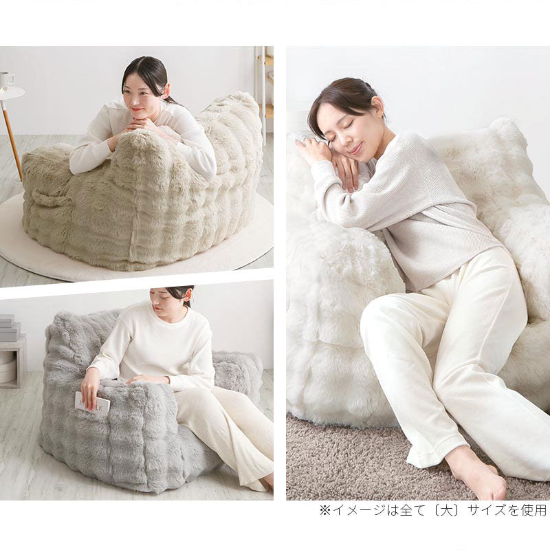 マイクロファイバー 1人掛けソファ 専用カバー 単品