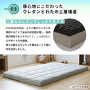 マットレス　FUCCA　厚み12㎝ 〔S・SD・Dサイズ〕