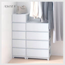 プラスチック チェスト 3段・4段・5段 スリム・ワイド 単品・セット