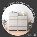 中が見えない 壁付き フラットチェスト 日本製