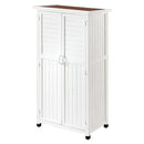 天然木ウッドストッカー〔大サイズ〕 屋外収納庫 物置 北欧 倉庫 木製 幅80cm 屋外物置 小型 おしゃれ ガーデニング用品 収納 木製ストッカー 庭 収納庫 整理棚 収納棚 ベランダ収納 ぼん家具