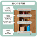 天然木ウッドストッカー〔大サイズ〕 屋外収納庫 物置 北欧 倉庫 木製 幅80cm 屋外物置 小型 おしゃれ ガーデニング用品 収納 木製ストッカー 庭 収納庫 整理棚 収納棚 ベランダ収納 ぼん家具