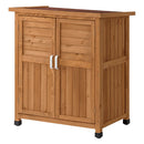 天然木ウッドストッカー〔小サイズ〕 屋外収納庫 物置き 屋外 倉庫 物置き おしゃれ 小型 スリム 屋外収納棚 収納庫 ガレージ コンテナ 木製 マグネット扉 木製物置 収納 収納棚 園芸 ラック ぼん家具