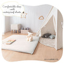 ベビーマット専用防水シーツ 防水シーツ おねしょシーツ 当店ベビーマット専用 敷きパッド 120×120cm 綿100％ パイル おねしょ 対策 ボックス シーツ 保育園 ベビー ぼん家具