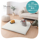 ベビーマット専用防水シーツ 防水シーツ おねしょシーツ 当店ベビーマット専用 敷きパッド 120×120cm 綿100％ パイル おねしょ 対策 ボックス シーツ 保育園 ベビー ぼん家具