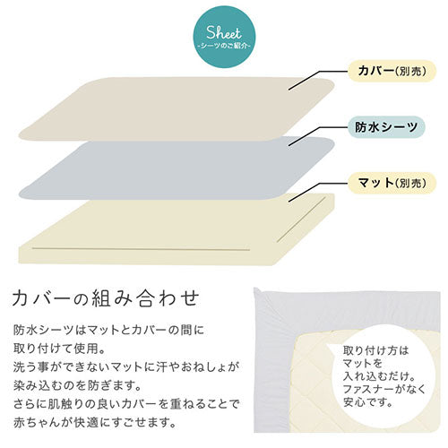 ベビーマット専用防水シーツ