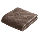 マイクロファイバー敷パッド〔セミダブル〕 敷きパッド セミダブル 暖かい 冬 シーツ マイクロファイバー 敷きカバー 洗える ウォッシャブル 清潔 ベッドパッド 4隅ゴム付き ズレ防止 ぼん家具