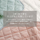 マイクロファイバー敷パッド〔ダブル〕 敷きパッド ダブル 暖かい 冬 シーツ マイクロファイバー 敷きカバー 洗える ウォッシャブル 清潔 ベッドパッド 4隅ゴム付き ズレ防止 ぼん家具