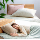 マイクロファイバー枕カバー〔M〕 枕カバー 43×63 ピローカバー 洗えるカバー 無地 ピローケース マイクロファイバー あったか 厚手 冬用 肌に優しい なめらか 寒さ対策 暖か寝具 ぼん家具