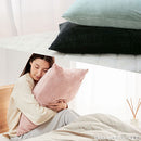マイクロファイバー枕カバー〔M〕 枕カバー 43×63 ピローカバー 洗えるカバー 無地 ピローケース マイクロファイバー あったか 厚手 冬用 肌に優しい なめらか 寒さ対策 暖か寝具 ぼん家具
